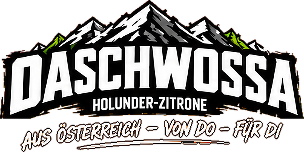 Oaschwossa – Holunder-Zitrone. Aus Österreich – von do – für di